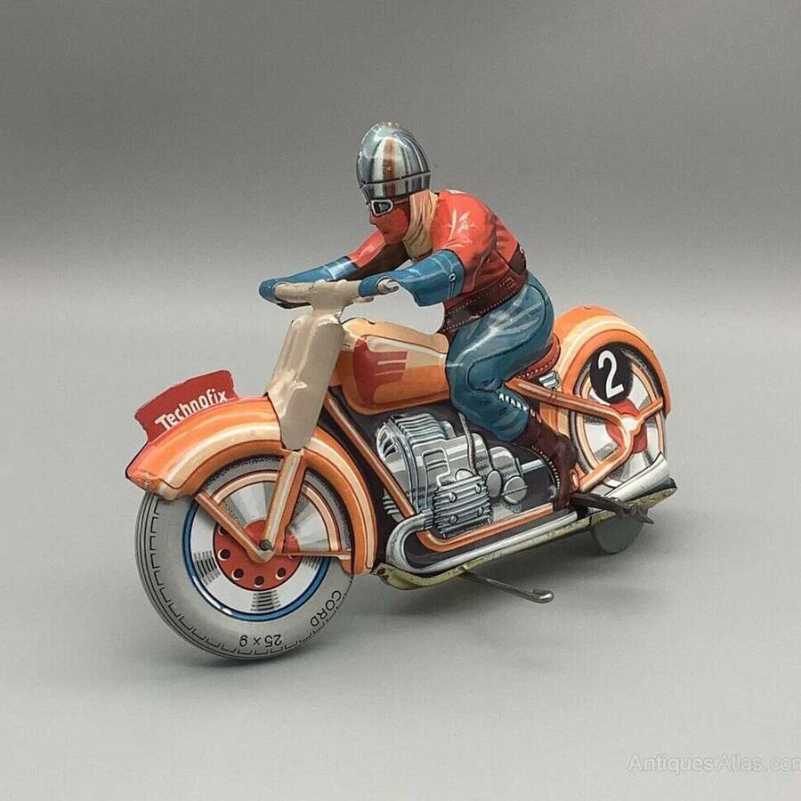 Technofix GE255 Tinplate  Racing Motorcycle