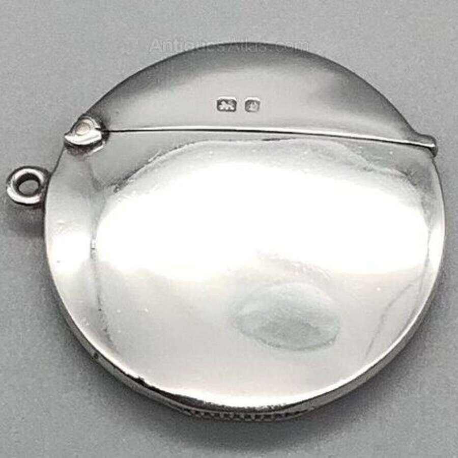 Antique Silver Asprey Vesta