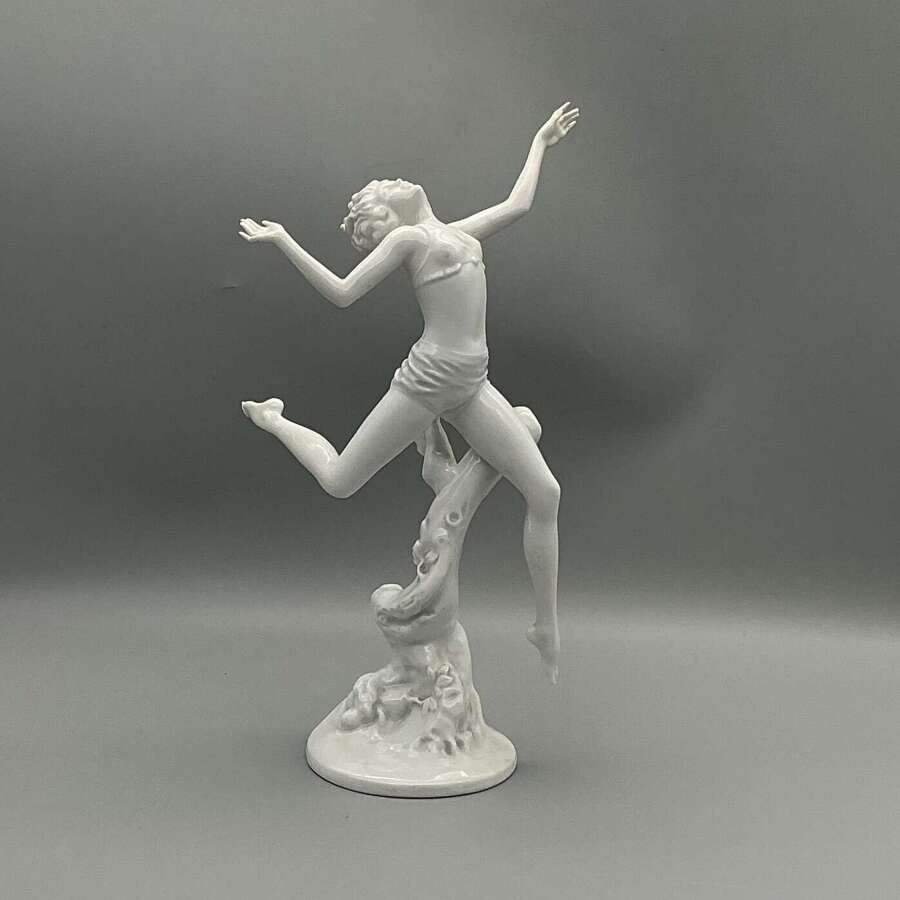 Rosenthal Porcelain Dancer Figurine &ndash; Germany, Model No. 4412