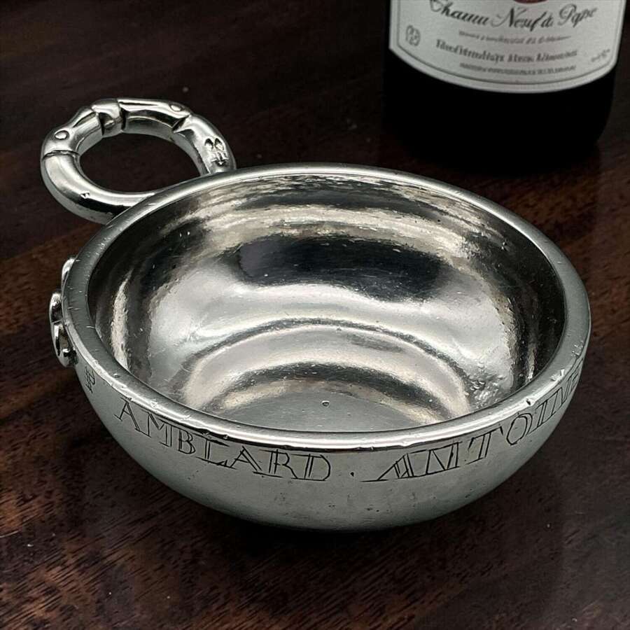 18th Century French Solid Silver Taste-Vin
